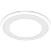 Įleidžiama LED panelė TRIO AURA, 10 W, 1040 lm, 3000 K, baltos sp., ø14,5 cm
