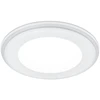 Įleidžiama LED panelė TRIO AURA, 10 W, 1040 lm, 3000 K, baltos sp., ø14,5 cm