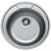 Įleidžiama ner.plieno virtuvės kriauklė PS-331 490x0.6mm matinė