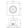 LED šviestuvas VOLARE, šviestuvo tipas, 10W, 800lm, AC175-250V, 50/60 Hz, PF>0,5, RA>80, I