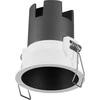 5W LED įleidžiamas šviestuvas SPOT, baltos/juodos sp., 4000K