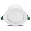 Įleidžiamas LED šviestuvas PHILIPS CILANTRO, 5W 2700K 500lm, dimeriuojamas baltos sp, Ø9cm