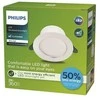 Įleidžiamas LED šviestuvas PHILIPS CILANTRO, 5W 2700K 500lm, dimeriuojamas baltos sp, Ø9cm