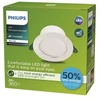 Įleidžiamas LED šviestuvas PHILIPS CILANTRO, 5W 2700K 500lm, dimeriuojamas baltos sp, Ø9cm