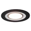 Įleidžiamas LED šviestuvas TRIO CORE, 5 W, 3000 K, 450 lm, 2 šviesos šaltiniai, juodos sp., Ø8,2 cm