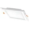Įleidžiamas stiklinis LED šviestuvas VESTALIGHT, 3000 K, 18 W, 1347 lm, IP40, 20 x 20 cm