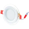 Įleidžiamas stiklinis LED šviestuvas VESTALIGHT, 3000 K, 6 W, 407 lm, IP40, Ø9,7 cm