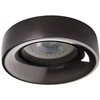 Įleidžiamas šviestuvas KANLUX ELNIS, 35 W, GU10, baltos su juoda sp., ø9,8 cm