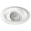 Įleidžiamasis šviestuvas KANLUX AGEO, 1 x GX5,3/GU10, max 10 W, baltos sp., Ø10,7 cm