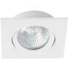 Įmontuojamas šviestuvas Kanlux Dalla, 50W, GX5.3, baltas