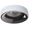 Įleidžiamasis šviestuvas KANLUX SIMEN, 1 x G5,3/GU10, max 50W, baltos ir juodos sp., Ø7,5 cm