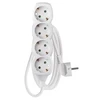 Emos Ilgiklis 3 lizdų 1.5m su įžeminimu (baltas) 1.5mm²