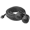 Ilgiklis EMOS, 5 lizdai, 2 × USB, 3 m, jungtukas, baltos sp.