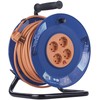 Ilgintuvas ritėje su įžeminimu Emos 4viet./40m/3x1.5mm