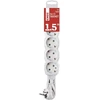 Ilgintuvas su įžeminimu ir jungikliu Schneider Electric 5viet./1.5m/3x1.5mm2 baltas