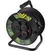 Ilgintuvas ritėje su įžeminimu IP44 Emos 4viet./25m/3x1.5mm