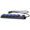 Ilgintuvas su įžeminimu ir jungikliu IP44 5-viet./5m/3x1.5mm2 H05RR-F