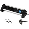 Ilgintuvas su įžeminimu/jungikliu/2 USB lizdais Electraline 3-viet./2m/3x1.5mm2
