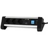 Ilgintuvas su įžeminimu/jungikliu/2 USB lizdais Electraline 3-viet./2m/3x1.5mm2