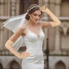 ILGOS NRAININĖS PIRŠTINĖS 54 cm MOTERIŠKOS ELEGANTIŠKOS FORMALIOS PIRŠTINĖS