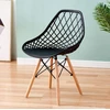 Impor SET 4x DSW kėdė juoda