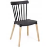 Impor SET 4x FAVI kėdė, juoda