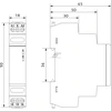 Impulsinė relė su ,,atmintimi" FRT25 2 2С/О 24-240VAC/DC, 50/60HZ