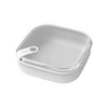 Indas su dangčiu maistui laikyti Ela Rotho 19.5x19.5x6.7cm/1L plokščias/Mistl.Baltas