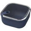 Indas su dangčiu maistui laikyti Ela Rotho 12x12x7.2cm/430ml Midnight Mėlyna