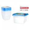 Be Prekinio Zenklo Indeliai maisto laikymui PRIVILEGE, 9 vnt, 550 ml.