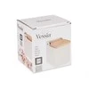 Bikuvalt Indelis druskai laikyti su dangteliu 550 ml keramika 10,5x10x10,7cm Vessia 91859