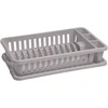 Indų džiovykla su padėklu CURVER BASIC KITCHEN ACCESORIES, kreminės spalvos, h9 x 45 x 38 cm