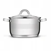 INDUKCINĖ DUJINĖ Plieninė VIRTUVĖ Dangtis Tadar Roger II 4,4 l 22cm