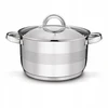INDUKCINĖ DUJINĖ Plieninė VIRTUVĖ Dangtis Tadar Roger II 4,4 l 22cm