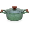 INDUKCINIS GRANITINIS PUODAS 24cm SU DANČIU OLDMAN 4.4L 24cm