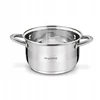 INDUKCINIS PUODAS Dujinis Plieninis dangtis Tvirtas Konighoffer Faro 2.6L 18cm