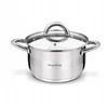 INDUKCINIS PUODAS Dujinis Plieninis dangtis Tvirtas Konighoffer Faro 2.6L 18cm