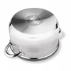 INDUKCINIS PUODAS dujinis plieno dangtis kietas Konighoffer Faro 4.7L 22cm