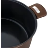INDUKCINIS PUODAS Keraminis KIETŲJŲ DUJŲ dangtis Konighoffer Reno 4,6 l 24cm