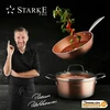 Indukcinis PUODAS ORKAITEI, SOLID Starke Pro blizgus varis 1,6 l 18cm