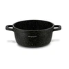 Indukcinis PUODAS su dangčiu, skirtas Konighoffer Pollo Juodas OVEN 1,2 l 16cm
