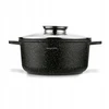 INDUKCINIS puodo dangtis KIETOS DUJOS Konighoffer Pollo Juodas 4,5l 24cm