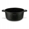 INDUKCINIS puodo dangtis KIETOS DUJOS Konighoffer Pollo Juodas 4,5l 24cm