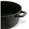 INDUKCINIS puodo dangtis KIETOS DUJOS Konighoffer Pollo Juodas 4,5l 24cm