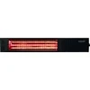 SUNRED | Šildytuvas | RDS-15W-B, Fortuna Wall | Infraraudonųjų spindulių | 1500 W | Juodas | IP55