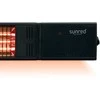 SUNRED | Šildytuvas | RDS-15W-B, Fortuna Wall | Infraraudonųjų spindulių | 1500 W | Juodas | IP55