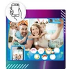 Innexo Telefonas vaikams Žaislas Žaislas Mobilusis Telefonas Fotoaparatas Žaidimai ir nemokami