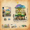 Insoon Blocks CITY CAFE COFFEE HOUSE LED HOUSE PARDUOTUVĖ FIGŪRA DOVANAI 1876×