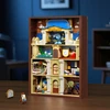 Insoon KNYGŲ BLOKAI NOOK Dėlionė HOUSE KNYGNYNAS STARRY NIGHT SCREM DOVANA 7 viename