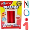 Inspiria Plastelinos rinkinys vaikams, raudona, 15 lazdelės